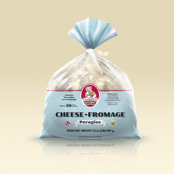 Grandmas Perogies Canada Salted Farmers Cheese Perogies 2Lbs